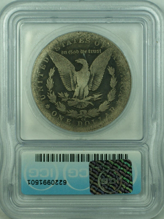 1893-CC Morgan Silver Dollar $1 Coin ICG FR 2+ (23)