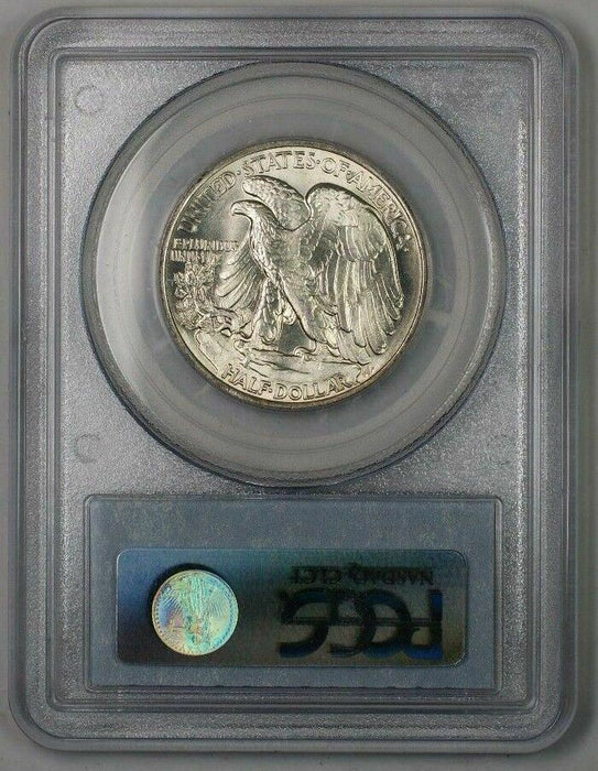 1943 Walking Liberty Silver Half Dollar Coin 50c PCGS MS-64 (Better Coin) 1A