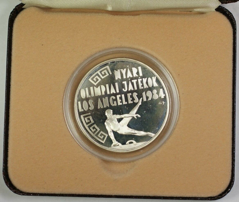 1984 Hungary Silver Proof 500 Forint Coin 1984 Los Angeles Olympic Commemorative