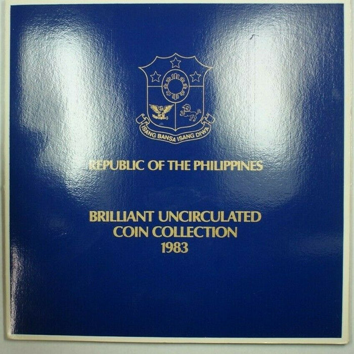 Republic of the Philippines Brilliant Uncirculated Coin Collection 1983