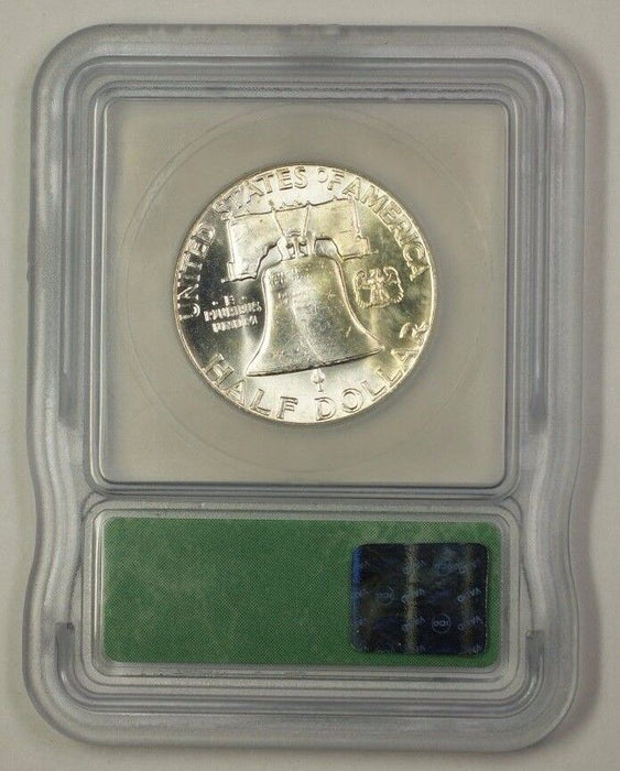 1962 US Franklin Silver Half Dollar 50c Coin ICG MS-64