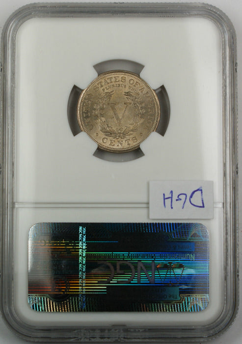 1905 Liberty V Nickel 5c, NGC UNC Details (Choice BU Coin) DGH