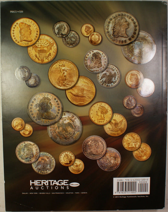 June 4-5 & 7 2015 U.S. Coin Auction Catalog #1221 Heritage (A81)