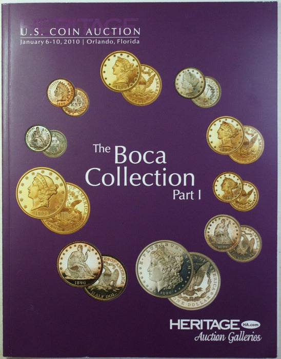 Jan. 6-10 2010 Heritage The Boca Collection Pt. 1 Auction Catalog Orlando RSE D2