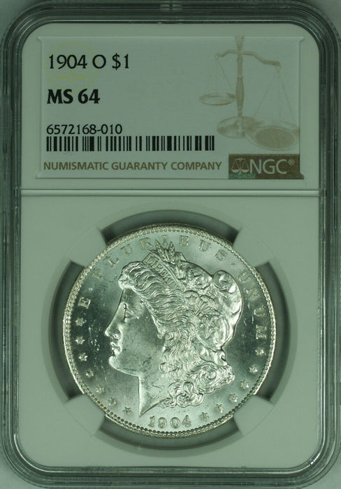 1904-O Morgan Silver Dollar $1 NGC MS-64   (46)