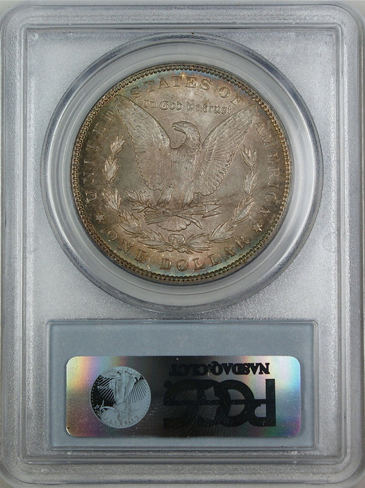 1897 Morgan Silver Dollar Coin $1 PCGS MS-63 Toned (B)