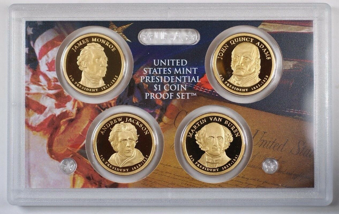 2008 United States Presidential Proof Set With Box and COA