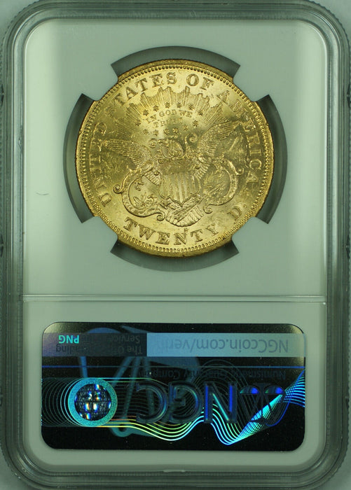 1875-S Liberty Head $20 Double Eagle NGC MS 61