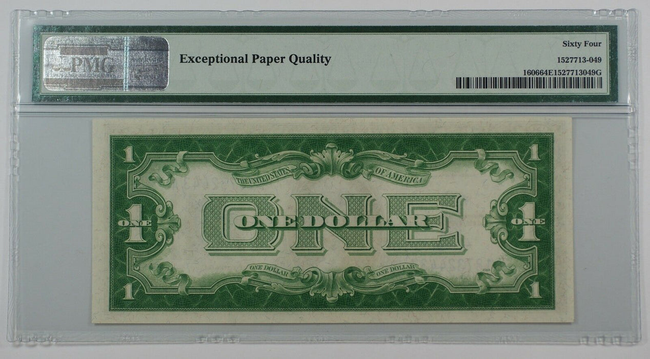 1934 One Dollar $1 Silver Certificate FR#1606 (BA Block) PMG CU-64 EPQ WW