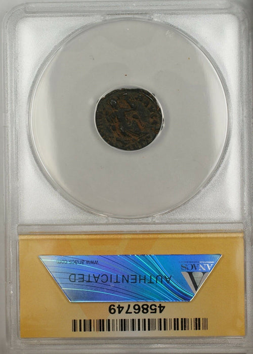 379-395 AD Roman Theodosius I Antioch Mint Bronze Ancient Coin AE ANACS VF 35