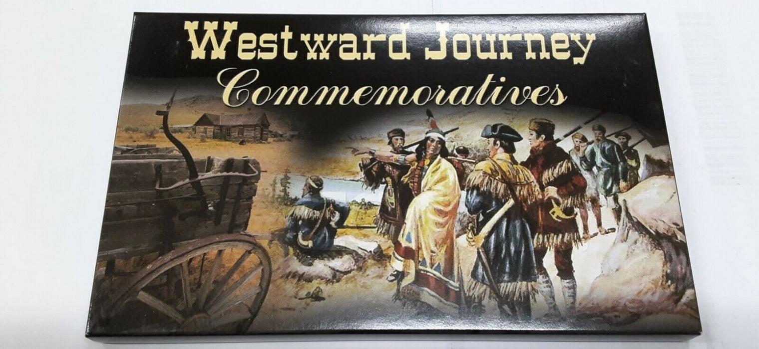 2003 P & D Sacagawea BU Dollars Westward Journey Commemoratives in Holder