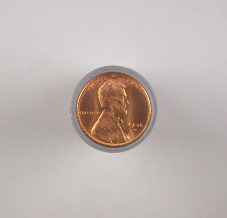 1946-S Lincoln Cent Roll BU 50 Coins Total