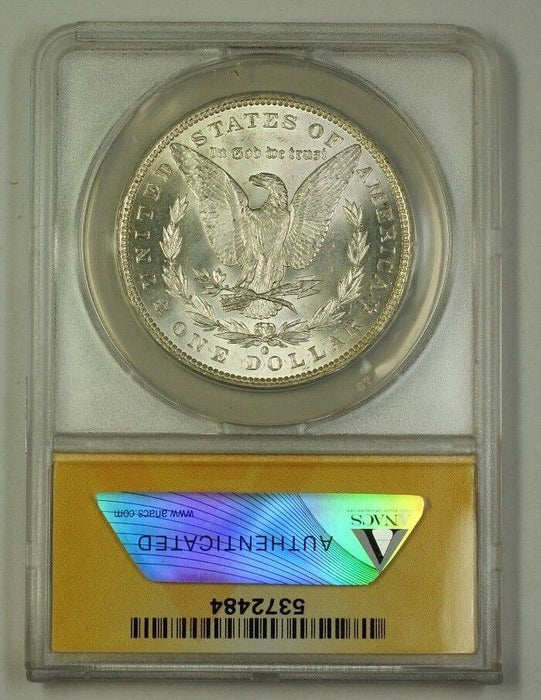 1884-O US Morgan Silver Dollar $1 Coin VAM-28 ANACS MS-62