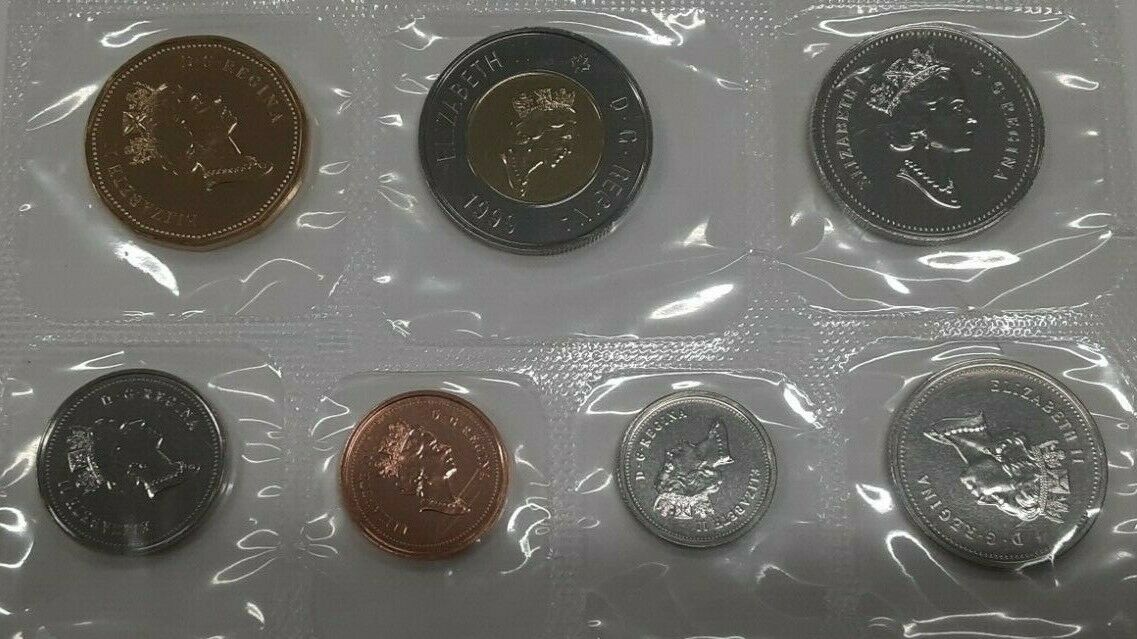 1999 Canada Mint Set- Proof Like- Uncirculated Coin Set