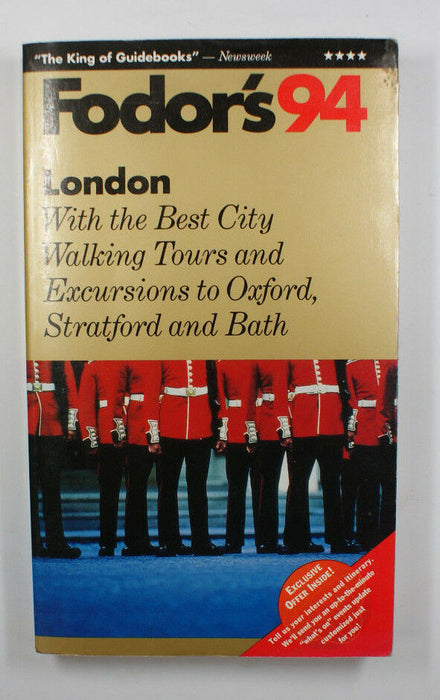 Fodors 1994 London GuideBook