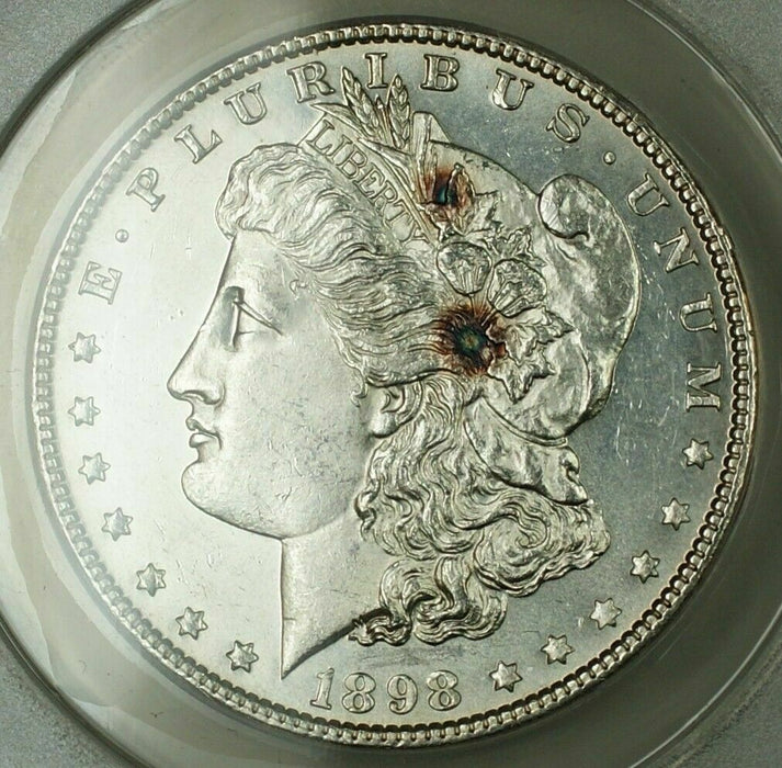 1898 Morgan Silver Dollar, ANACS MS-62 (Better Coin Semi Proof-Like)