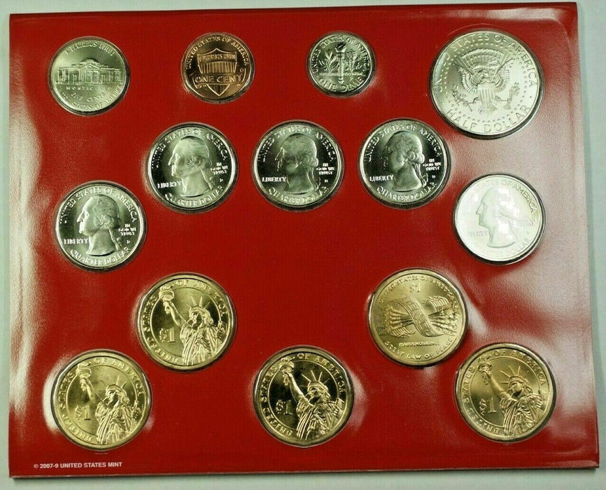 2010 United States Mint Uncirculated Coin Set P&D In OGP