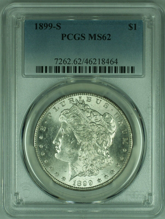 1899-S Morgan Silver Dollar  PCGS MS-62  (25)