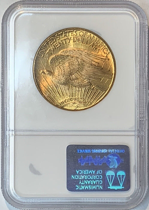 1924 Saint Gaudens $20 Gold Double Eagle NGC MS 63