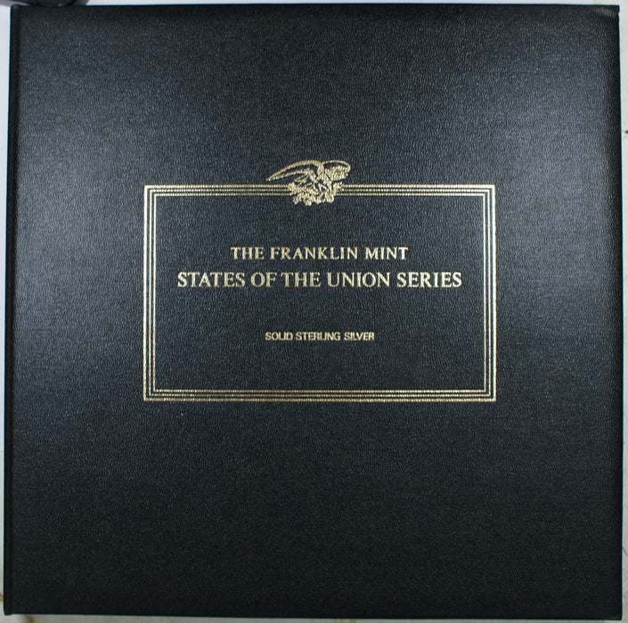 The Franklin Mint States of the Union Series First Edition Silver Coin Proof Set
