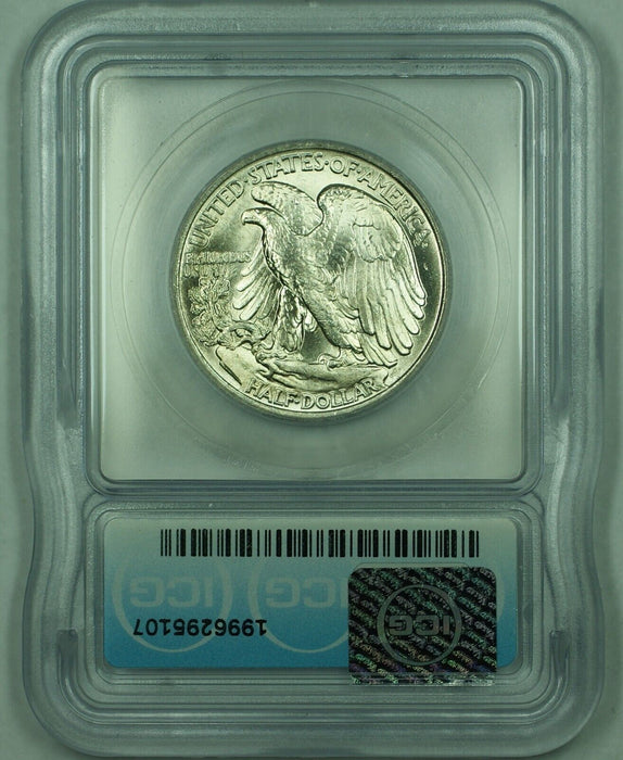 1944 Walking Liberty Half Dollar 50C ICG MS 63 (50) A