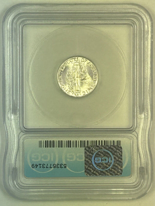 1944-S Mercury Silver Dime 10c Coin ICG MS 64 (54) H
