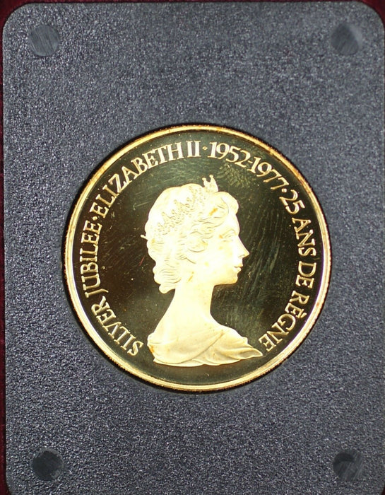 1977 $1 Queen Elizabeth Silver Jubilee - Silver Dollar