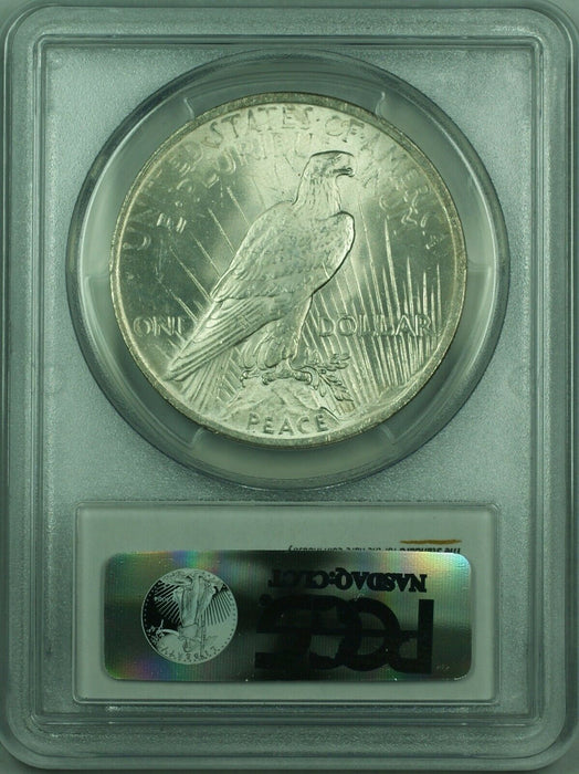 1923 Peace Silver Dollar S$1 PCGS MS63 Lightly Toned (24h)