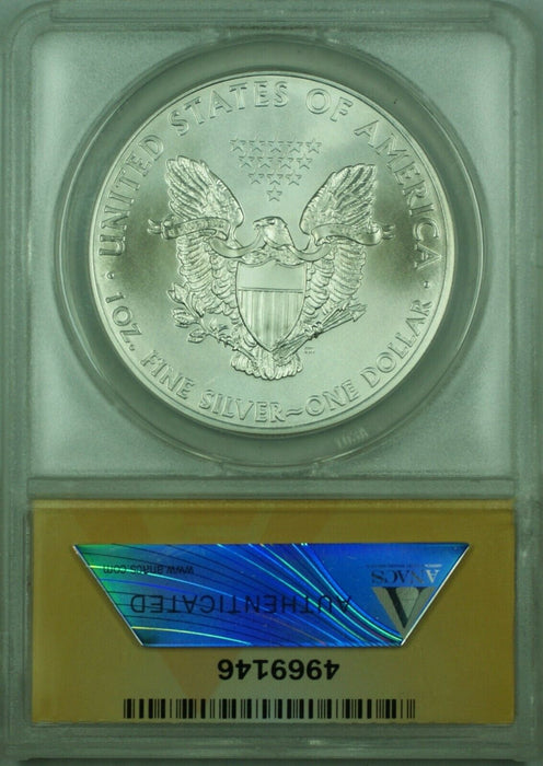 2013 American Silver Eagle S$1 Dollar ANACS MS-70 (B)