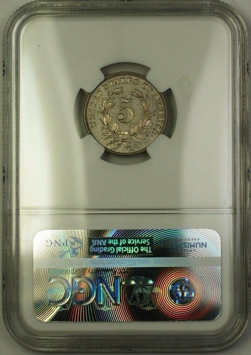 1866 Nickel Pattern Proof 5c Coin NGC PF-63 J-467 Judd (Better Coin) WW