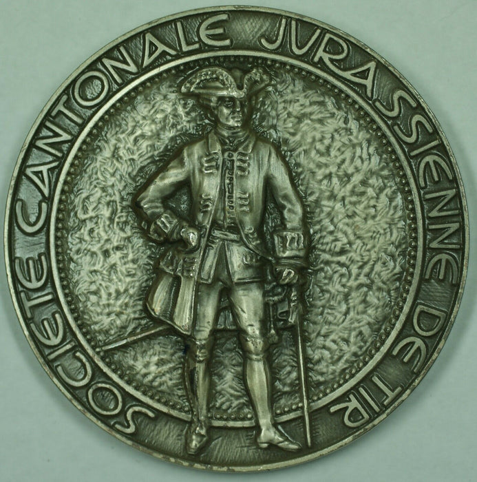 ND Switzerland Silver Swiss Cantonale Shooting Medal in Original Case