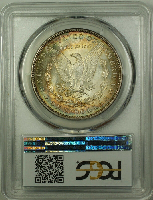 1898 Morgan Silver Dollar $1 Coin PCGS MS-63 Toned (16)
