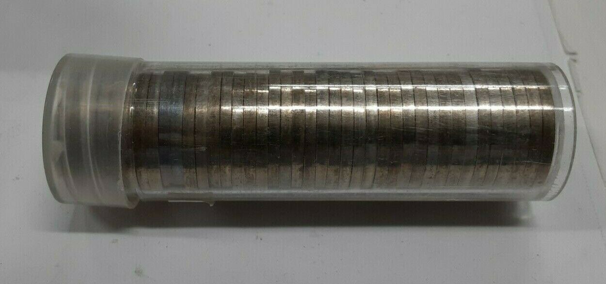 1962 Proof Jefferson Nickel - Roll of 40 Gem Proof Coins in Tube