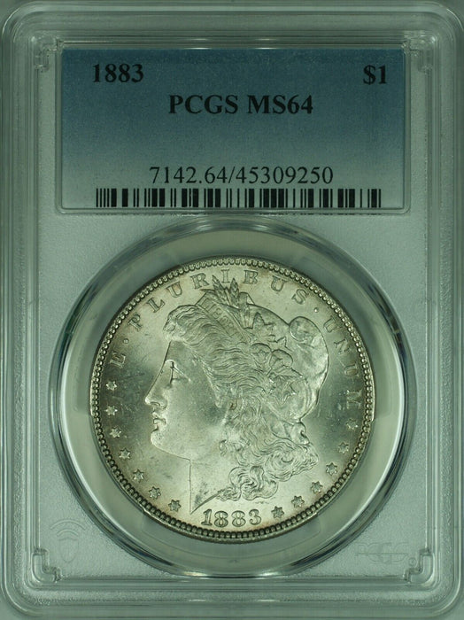 1883 Morgan Silver Dollar S$1 PCGS MS-64  (40A)