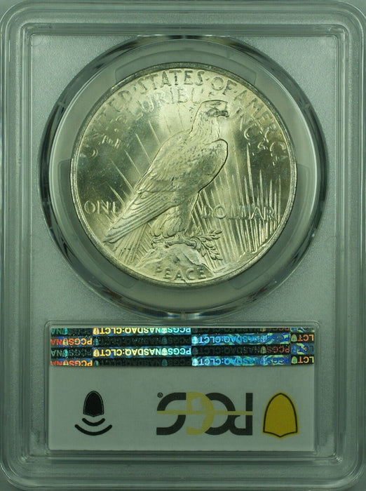 1923 Peace Silver Dollar S$1 PCGS MS-63  (40L)