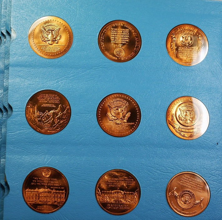 United States Mint Medals of the Presidents Complete through George W Bush