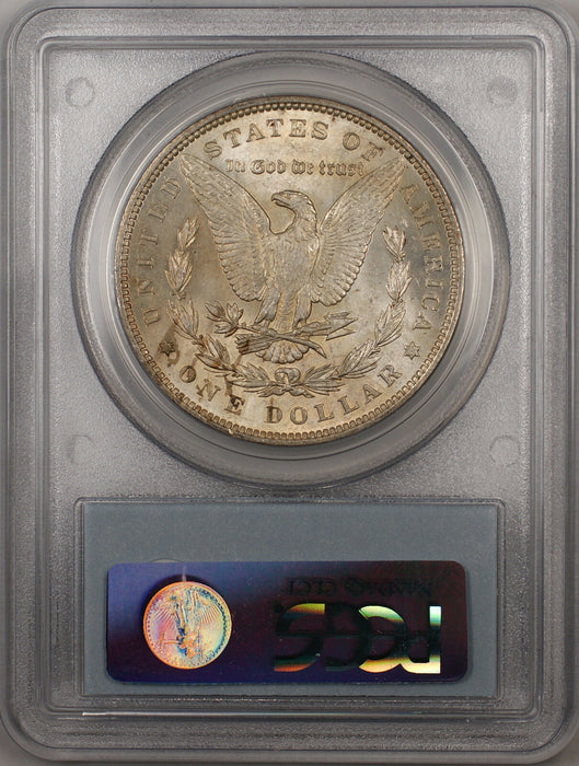 1889 Morgan Silver Dollar $1 Coin PCGS MS-63 Light Toning (BR-22 C)