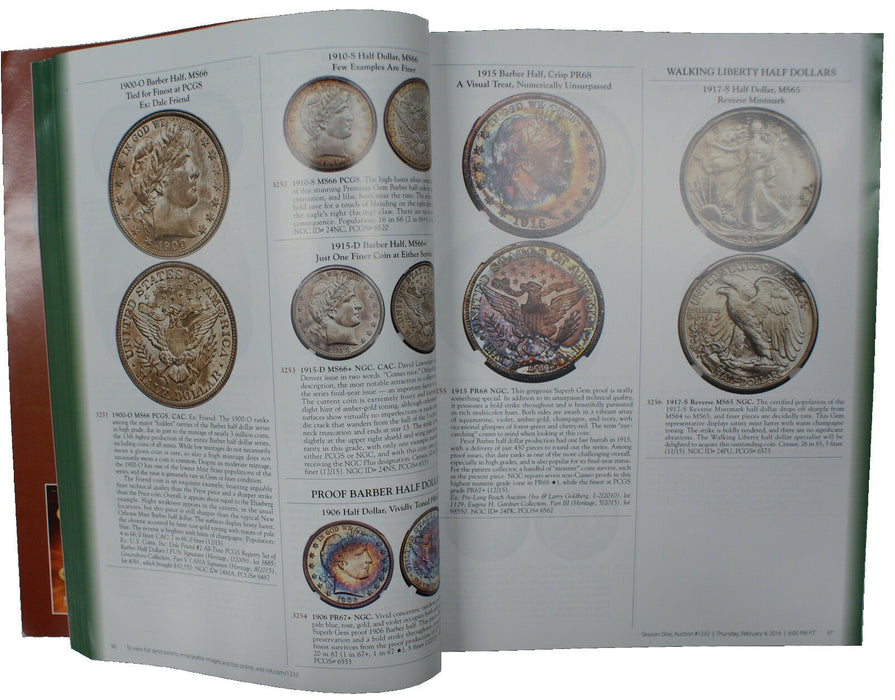 Feb 4-5 & 7 2016 U.S. Coin Auction Catalog #1232 Heritage (A75)