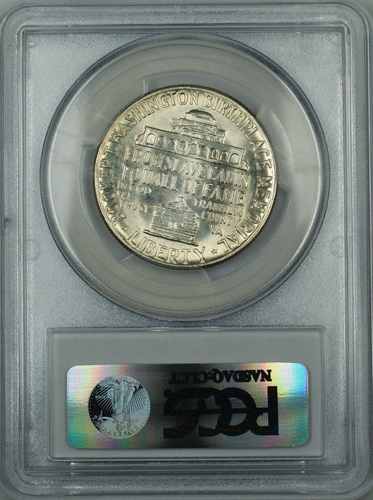 1947 Booker T Washington Commem Silver Half Dollar Coin PCGS MS-65 *Very Scarce*