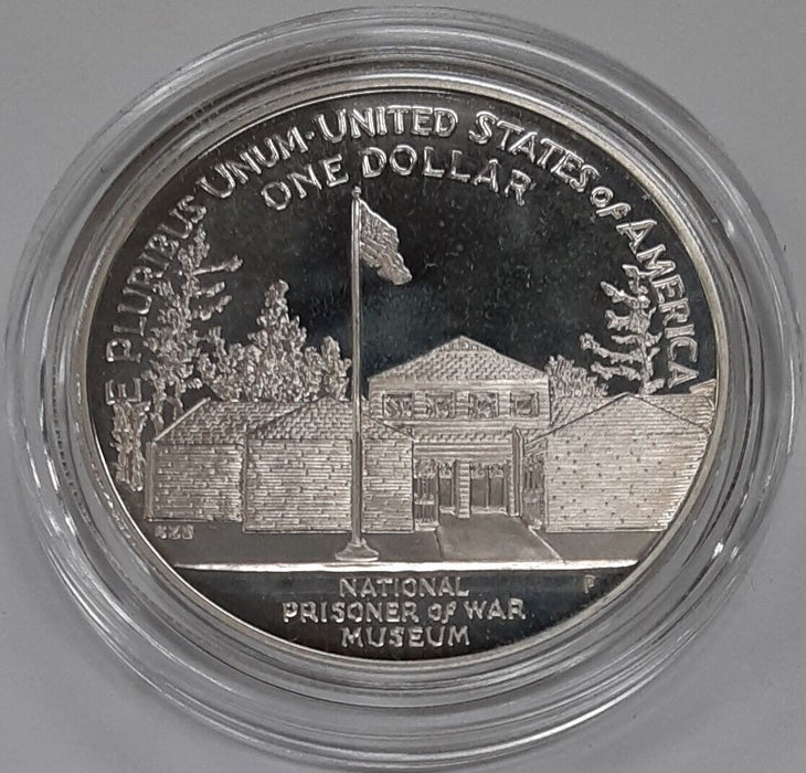 1994-W National POW Museum Commemorative Proof Silver Dollar in Capsule ONLY