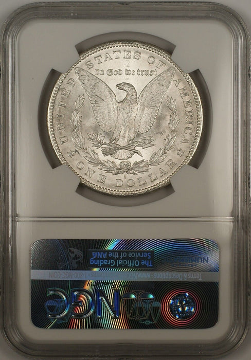 1897-S Morgan Silver Dollar $1 NGC MS-63 (Better Coin) (13g)