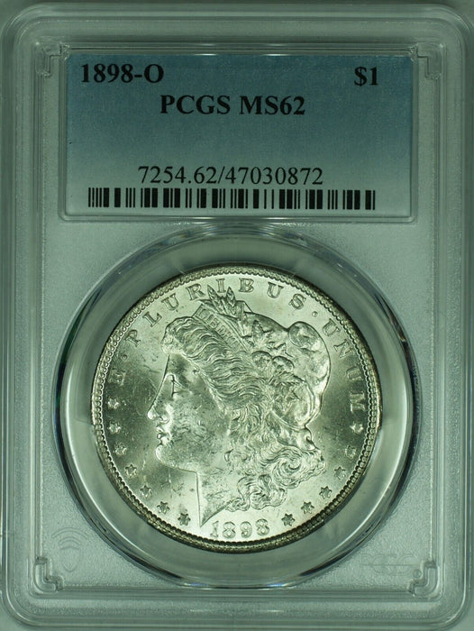 1898-O Morgan Silver Dollar Coin  PCGS MS-62   (39)