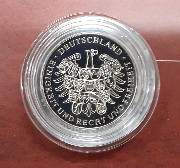 Germany Bros. Grimm Trio of Silver Commem Medals in Original Mint Packaging