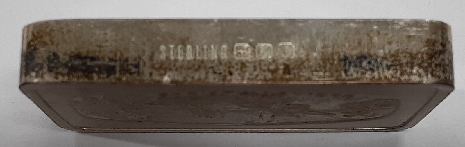 Franklin Mint 1000 Grain Ingot of Sterling Silver, Commemorating Christmas 1970