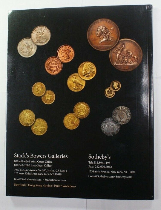 October 1 2015 New York City Stack's & Bowers/Sotheby's Auction Catalog A216