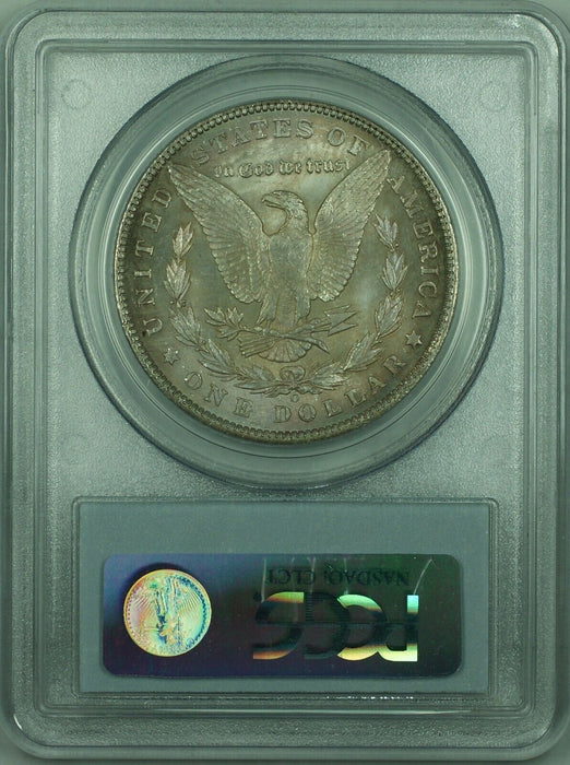 1904-O Morgan Silver Dollar S$1 PCGS MS-64 Light Grapefruit Purple Toning (31 F)