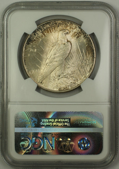 1925 Silver Peace Dollar $1 NGC MS-64 Toned (Better Coin) (15)