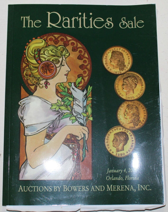 The Rarities Sale Orlando January 2000 Bowers & Merena Auction Catalog WW4BB