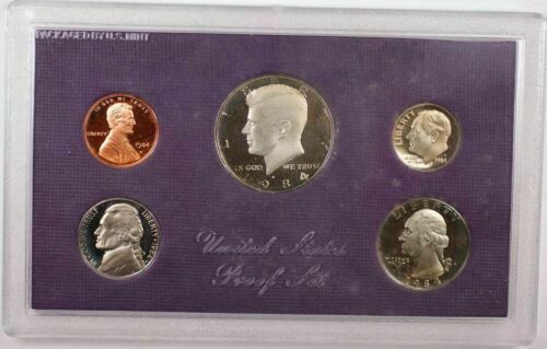 1984-S US Mint Clad Proof Set Gem Coins - No Box