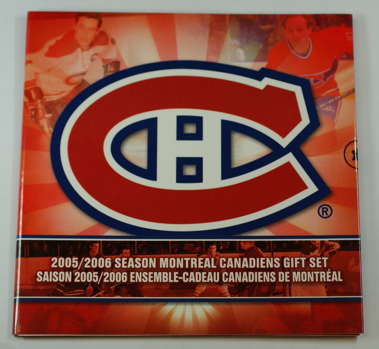 2005-06 Canada Hockey Montreal Canadiens Uncirculated 7 Coin Gift Set
